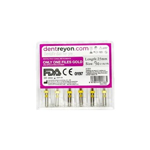 Dentreyon One Files Gold Kanal Eğesi R50