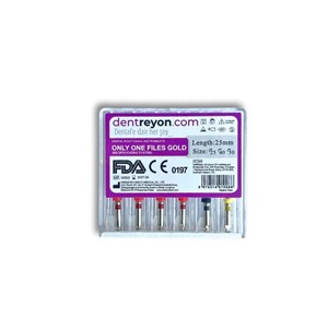 Dentreyon Only One File Gold Reciproc Kanal Eğesi R25-R40-R50 Asorti