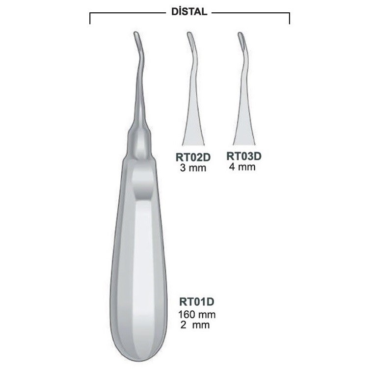 ODC Elevatör Distal 4mm