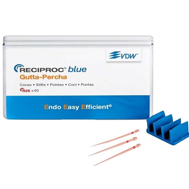 VDW Reciproc Blue Gutta Percha No:25