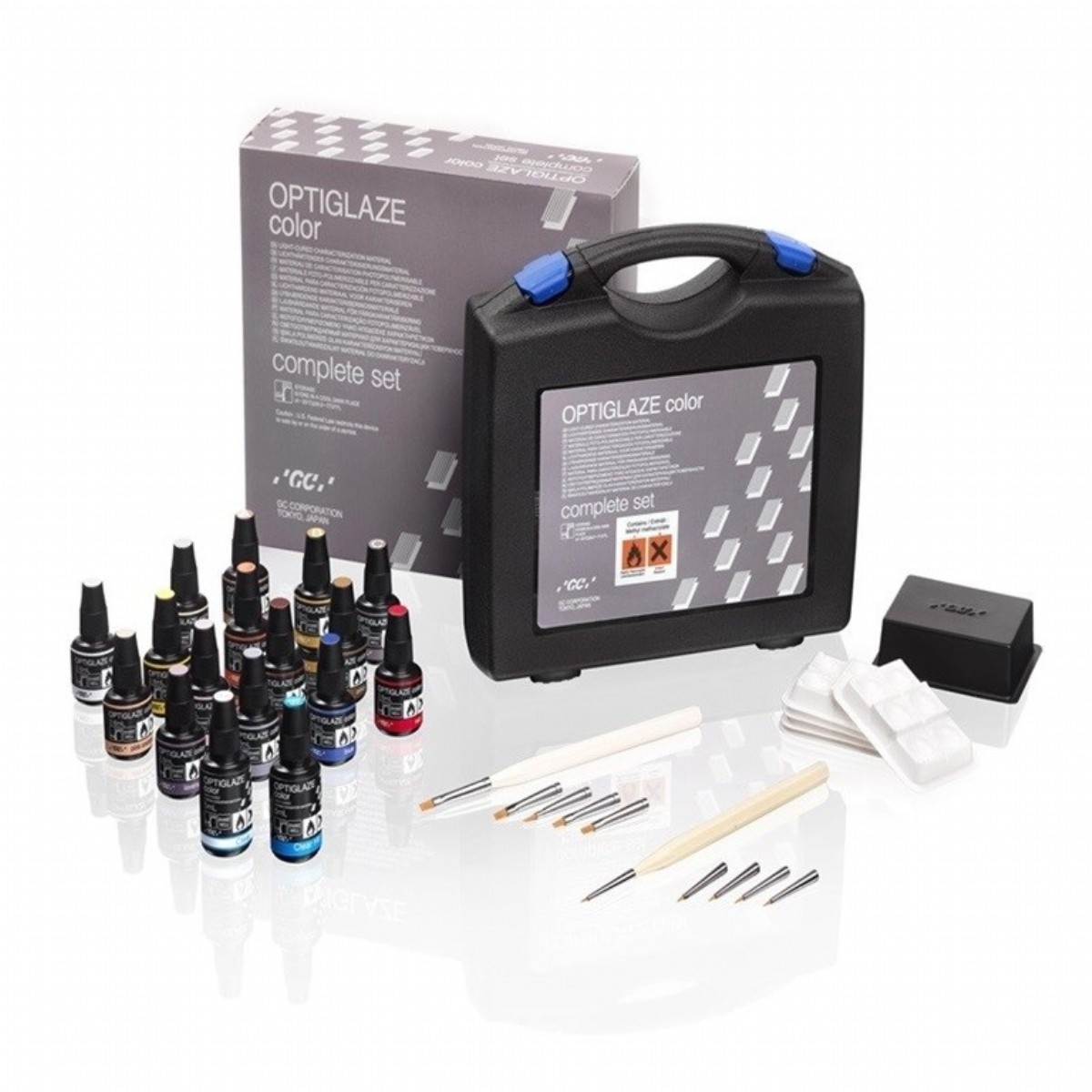 GC Optiglaze Color Set - Makyaj ve Cila - Sarf Malzemeler - Dentreyon